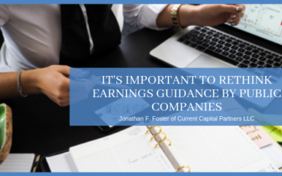 It’s Important to Rethink Earnings Guidance by Public Companies